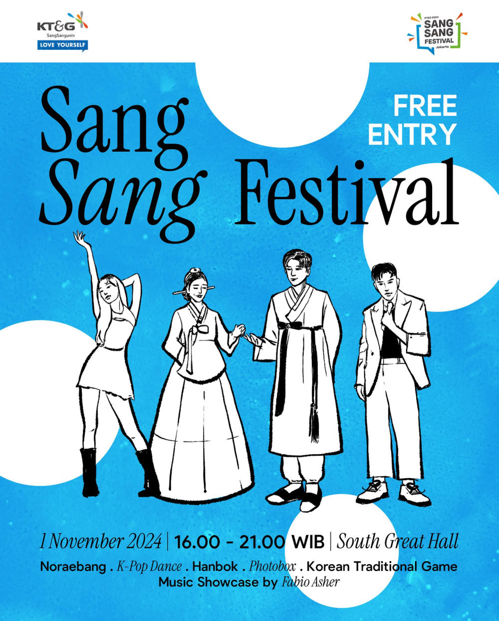 KT&G SangSang Festival Jakarta 2024 Hadir Lagi: Konser Gratis, Penuh Keceriaan Korea Selatan!