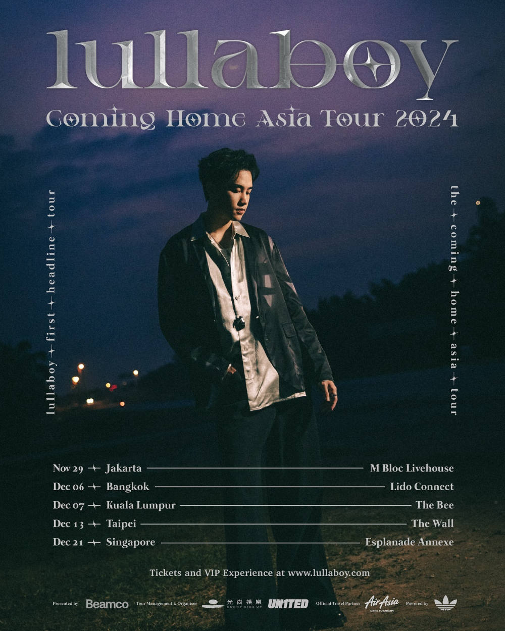 Lullaboy “Coming Home Asia Tour 2024” Jakarta Jadi Kota Pembuka