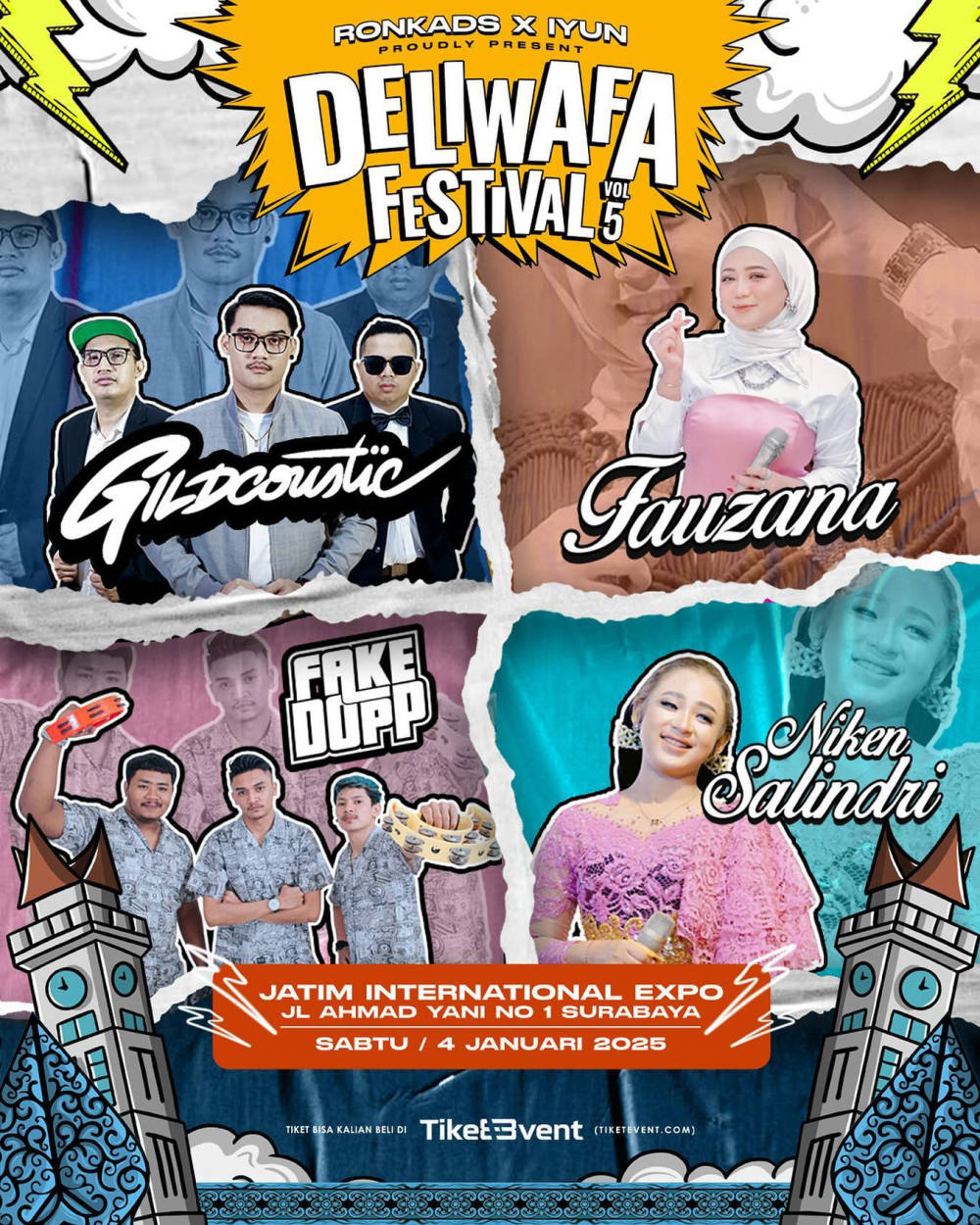 Deliwafa Fest Vol.5 Siap Digelar di Surabaya