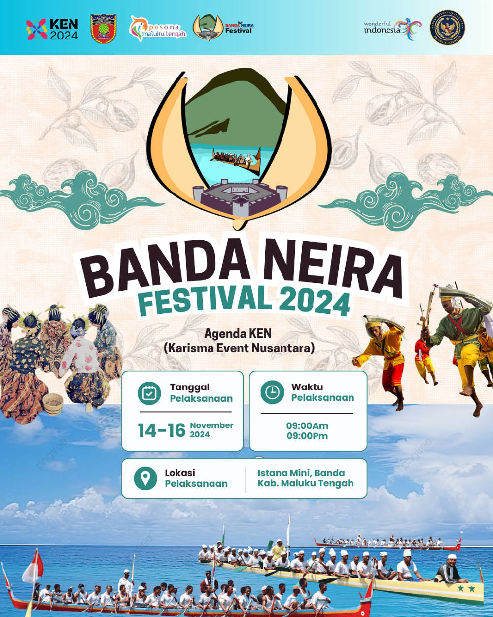 Festival Banda Neira 2024: Napak Tilas Sejarah Maluku dengan Semarak Budaya