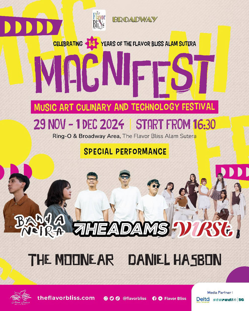 Festival MACNIFEST 2024 Siap Meriahkan Akhir Pekan di Alam Sutera