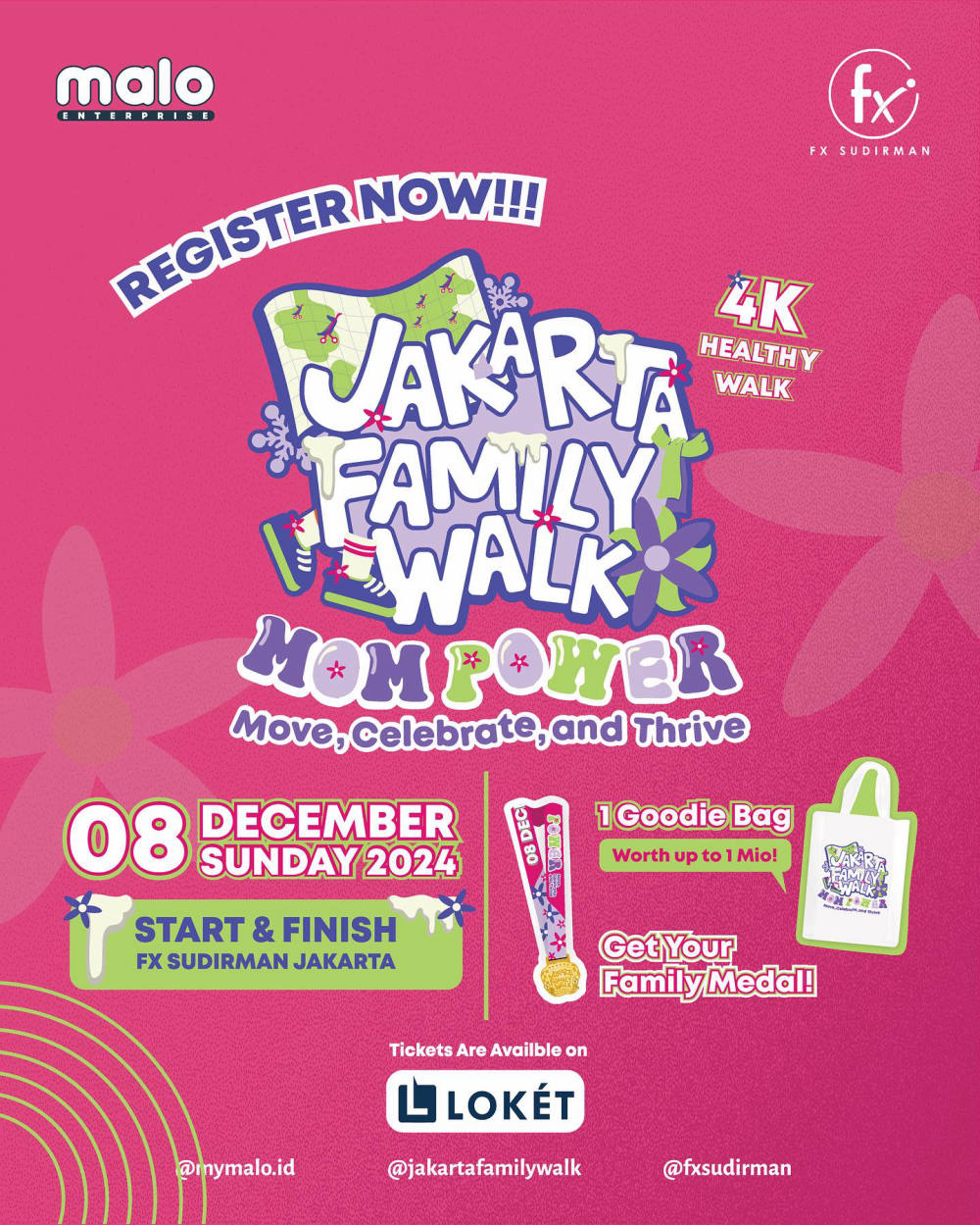 Jakarta Family Walk 2024: Acara Jalan Kaki Keluarga di Tengah Kota