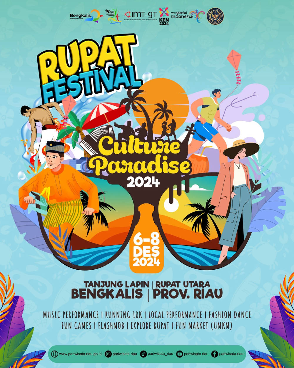 Festival Rupat 2024: Perpaduan Wisata Bahari dan Budaya Tradisi di Riau