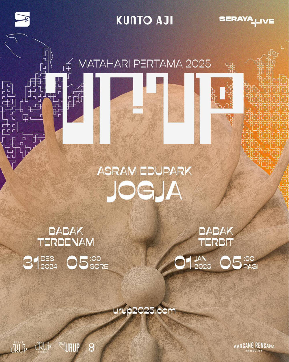 URUP 2025: Sambut Tahun Baru dengan Pesona Budaya dan Kesenian di Yogyakarta URUP 2025: Sambut Tahun Baru dengan Pesona Budaya dan Kesenian di Yogyakarta