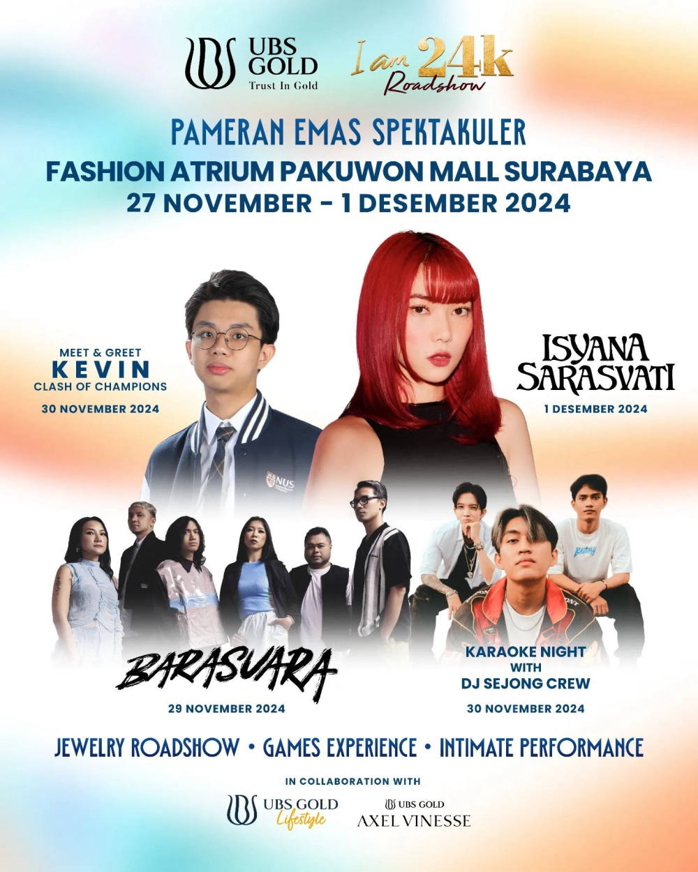 IAM24K Fest 2024: Perayaan Akhir Tahun Berkilau di Surabaya dan Jakarta IAM24K Fest 2024: Perayaan Akhir Tahun Berkilau di Surabaya dan Jakarta