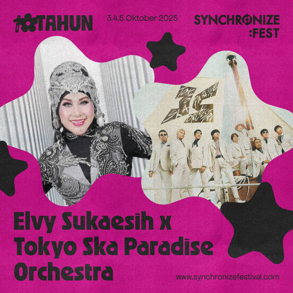 Reuni Epik: Elvy Sukaesih dan Tokyo Ska Paradise Orchestra di Synchronize Fest 2025