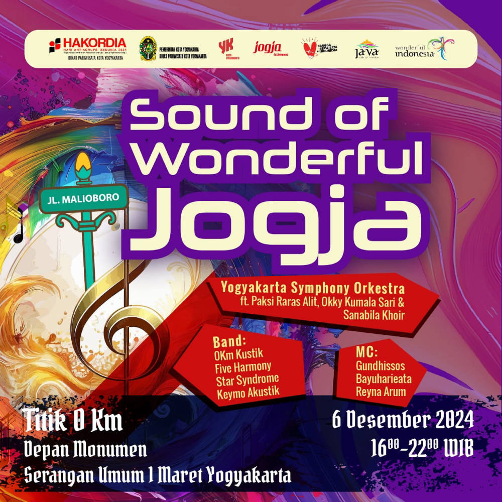 Sound Of Wonderful Jogja Siap Meriahkan Akhir Pekan Warga Yogyakarta