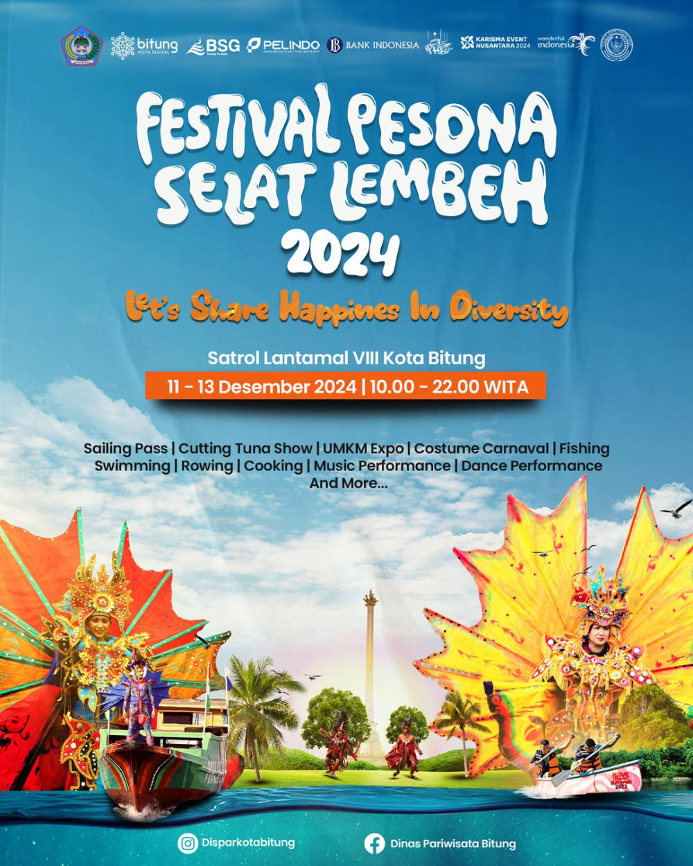 Festival Pesona Selat Lembeh 2024: Perayaan Budaya dan Keindahan Bahari di Bitung, Sulawesi Utara
