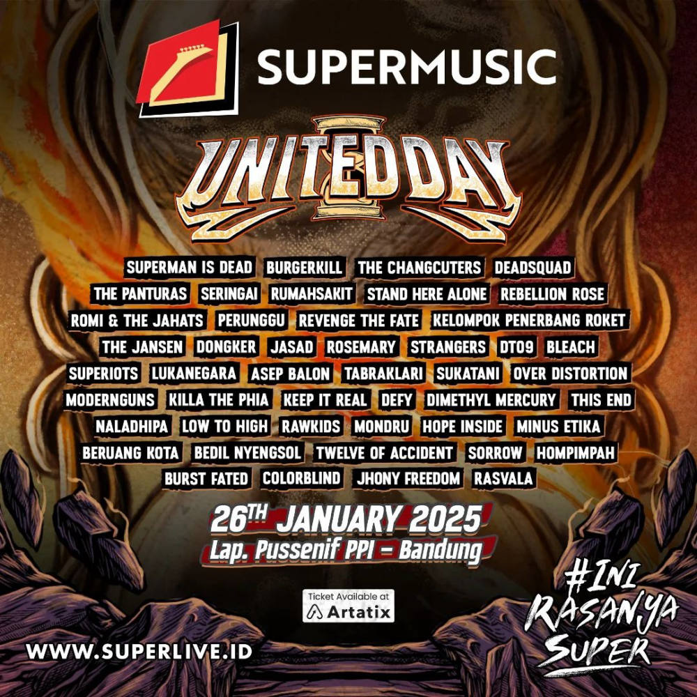 SUPERMUSIC “UNITED DAY 8”: Perayaan Perbedaan dalam Harmoni Musik