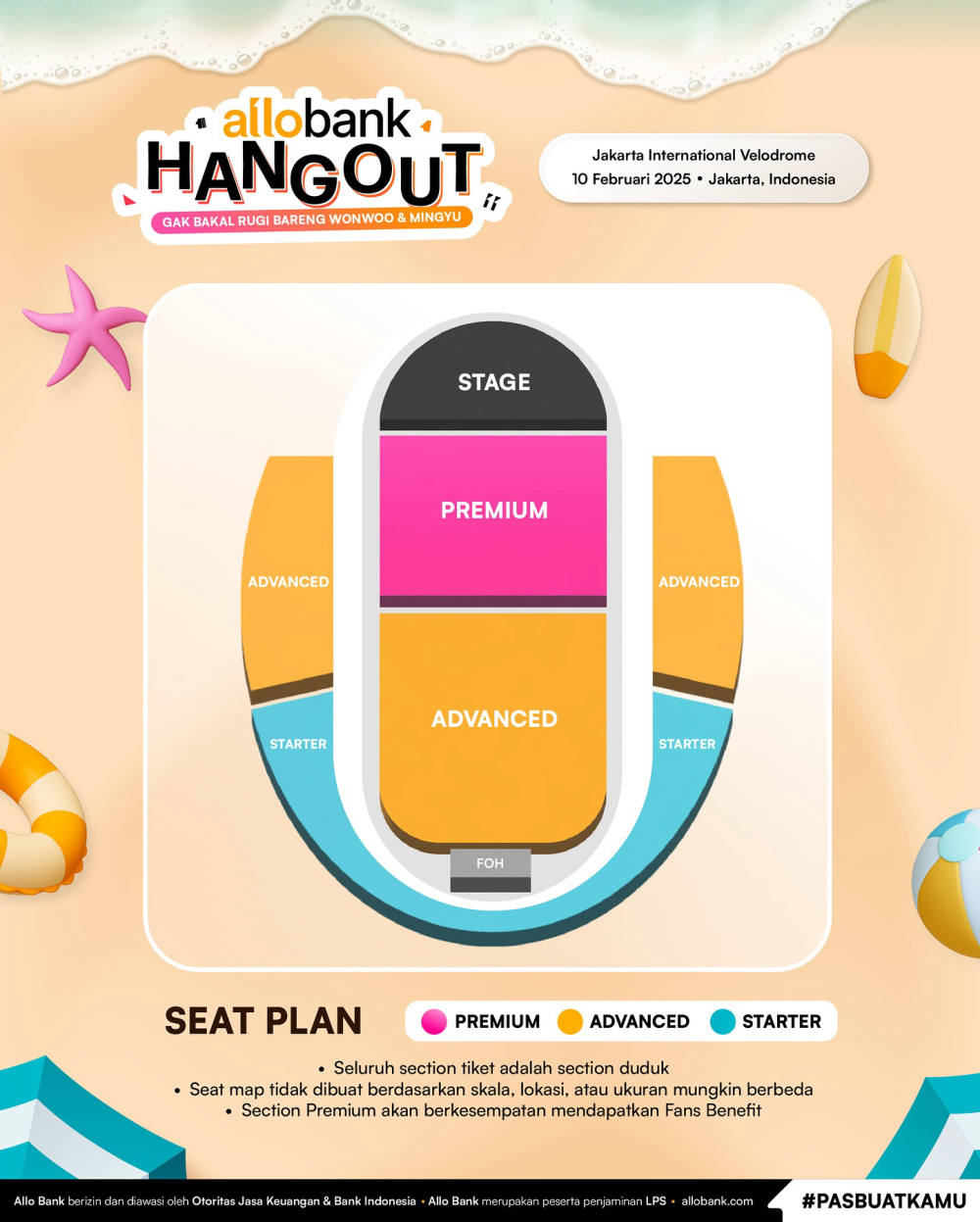 Detail Meet and Greet Mingyu & Wonwoo SEVENTEEN di Jakarta Februari 2025