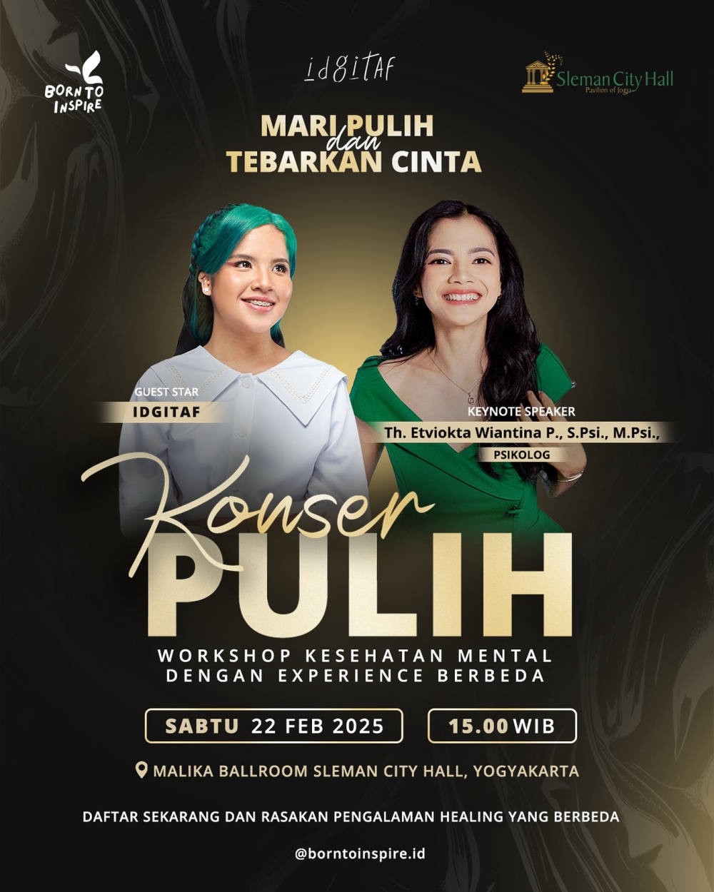 Konser Pulih, Wadah Healing dengan Experience Berbeda