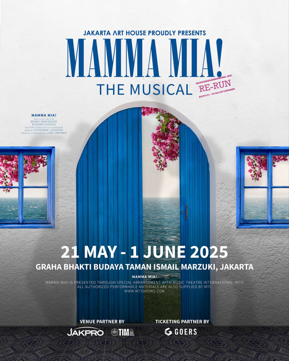 JKT ART HOUSE Hadirkan Re-Run “Mamma Mia! The Musical” di Jakarta