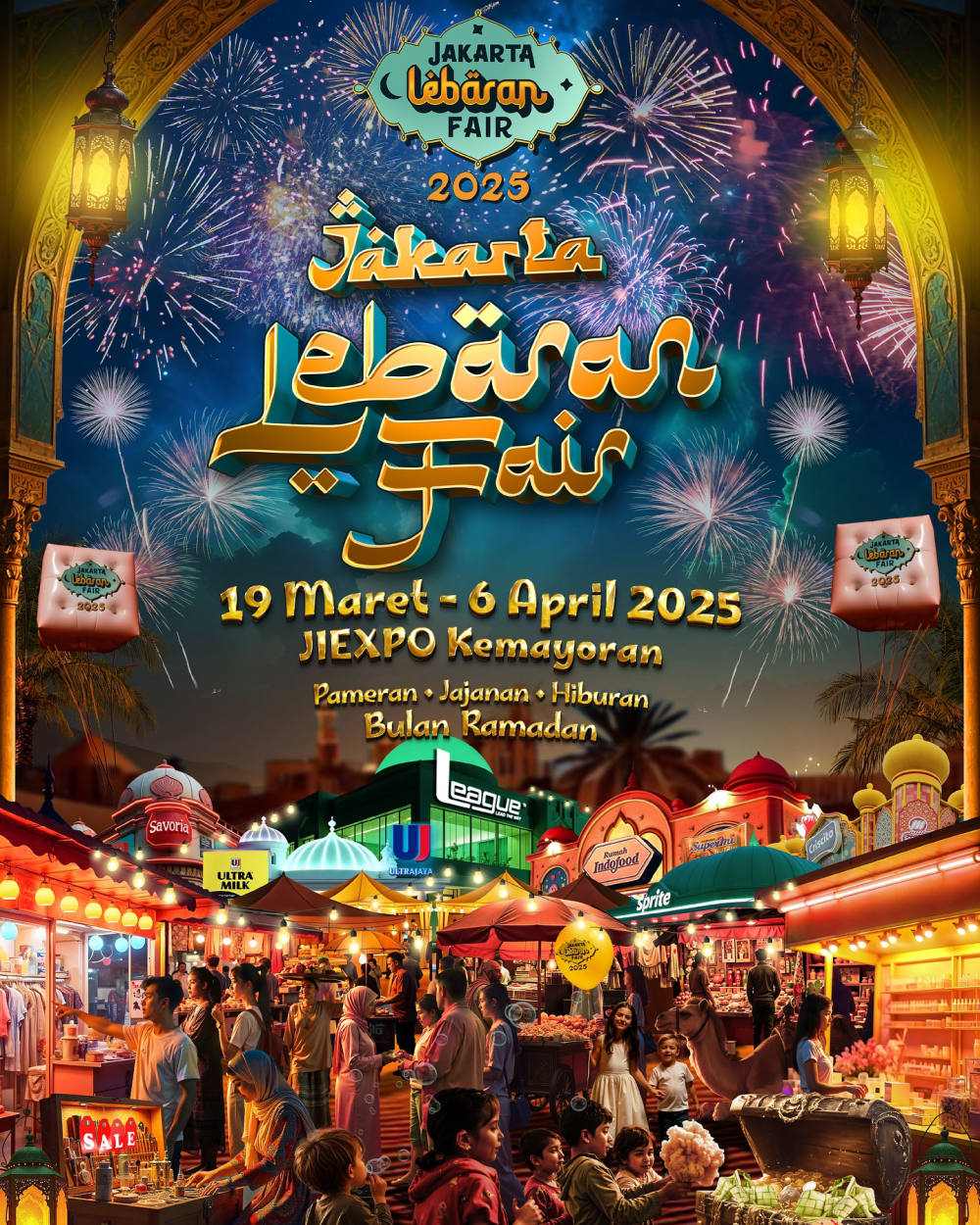 Jakarta Lebaran Fair 2025: Pasar Modern Sambut Tradisi Lebaran