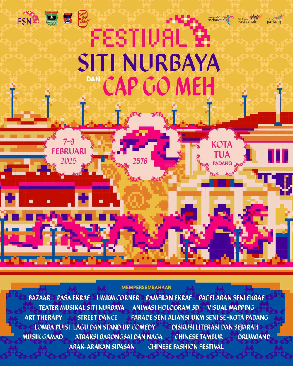 Festival Siti Nurbaya dan Cap Go Meh: Perayaan Budaya yang Menghubungkan Sejarah dan Masa Depan