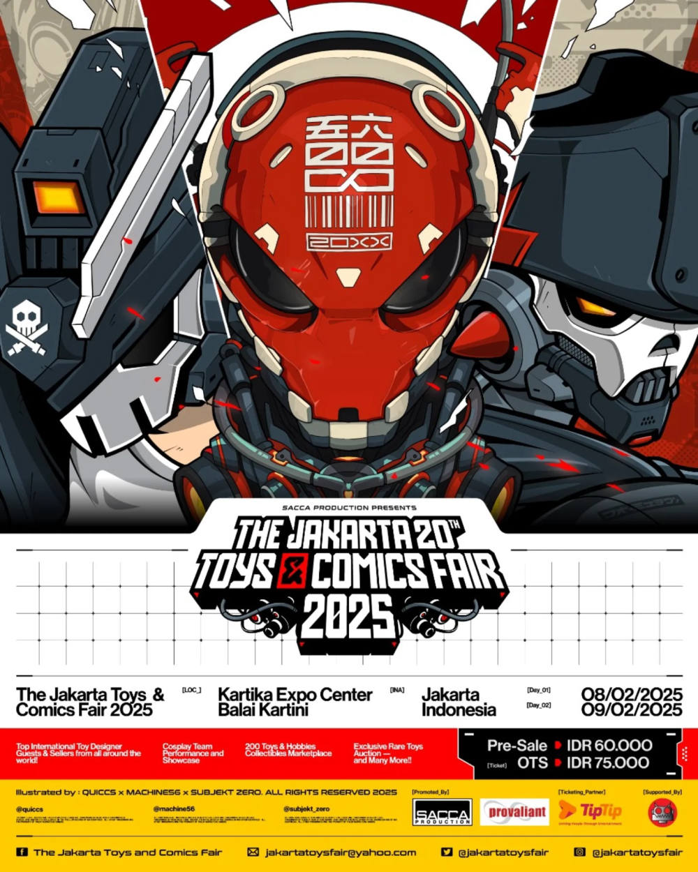 Kembali Hadir! Jakarta Toys and Comics Fair 2025 Rayakan 20 Tahun