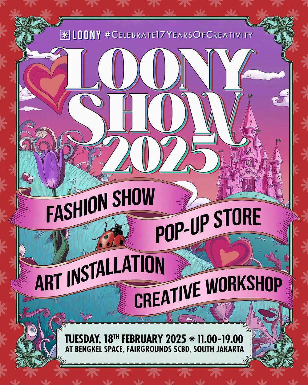 Loony Show 2025 Hadir di Jakarta, Angkat Kreativitas dan Ekspresi Diri