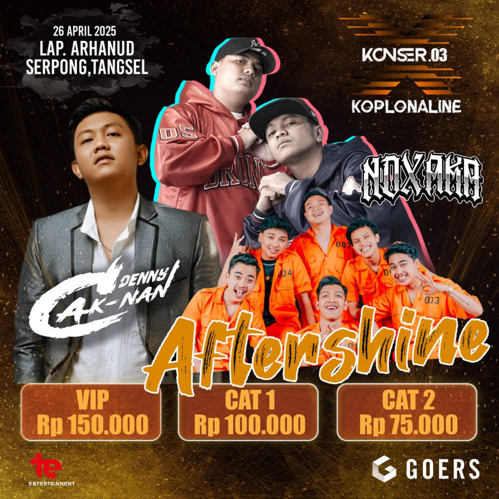 Konser X.03 Koplonaline Siap Mengguncang Tangerang Selatan!