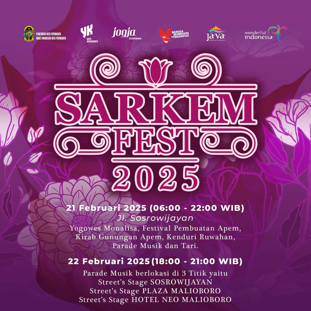 Sarkem Fest 2025: Dua Hari Wisata Budaya yang Menghidupkan Jogja!