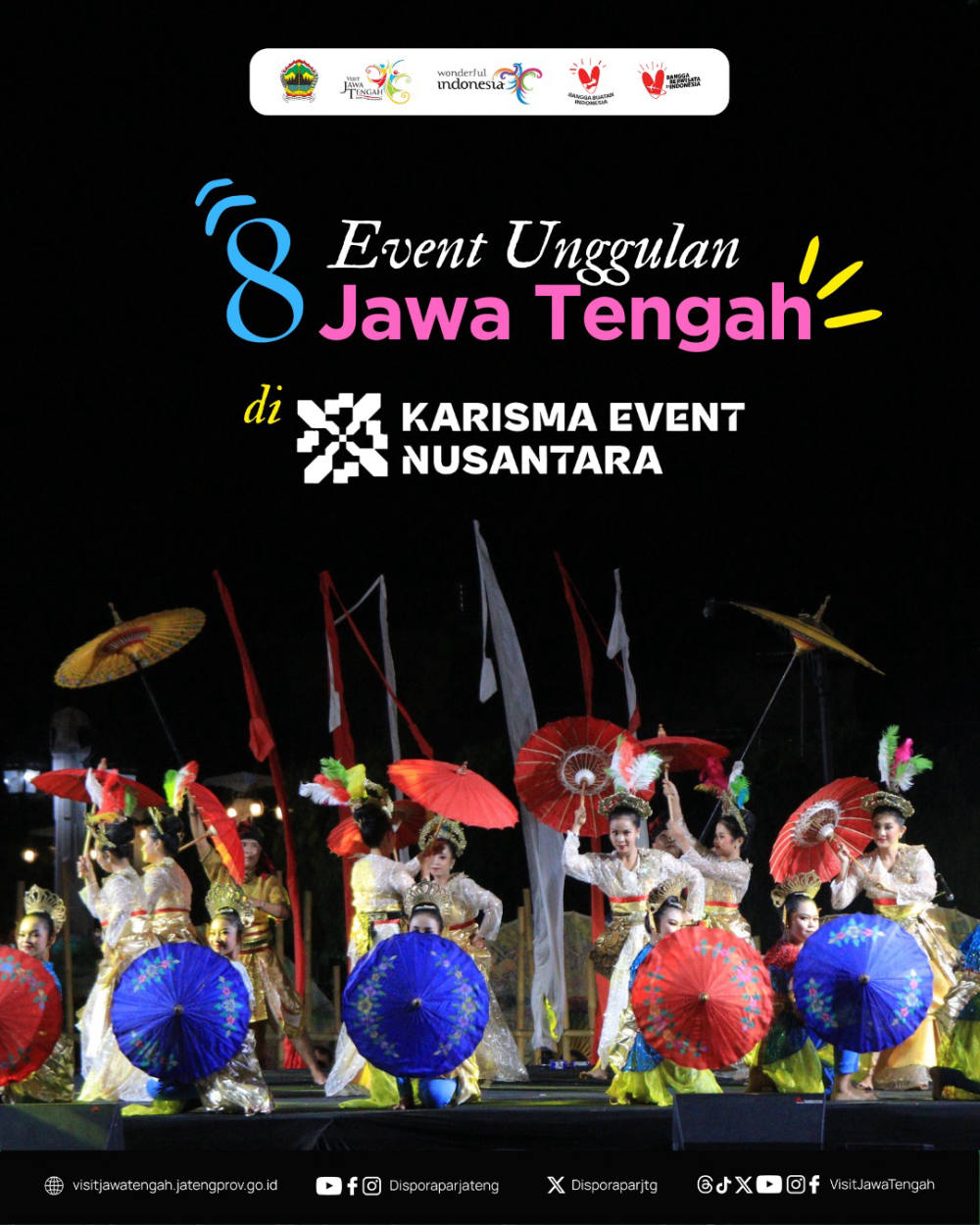 Delapan Event Unggulan Jawa Tengah Masuk Karisma Event Nusantara (KEN) 2025