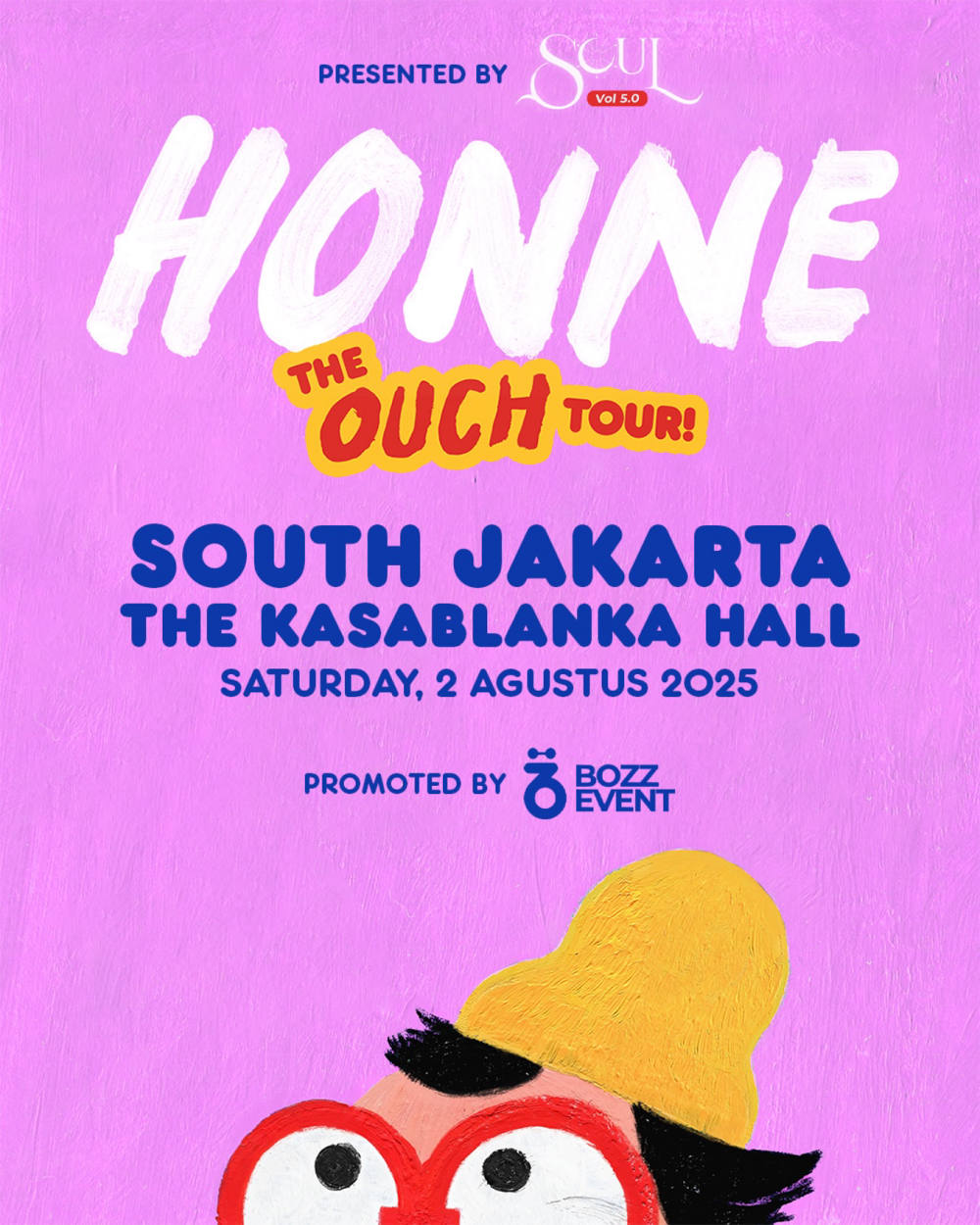 Honne Umumkan Jadwal Konser di Jakarta sebagai Bagian dari “The Ouch Tour” 2025