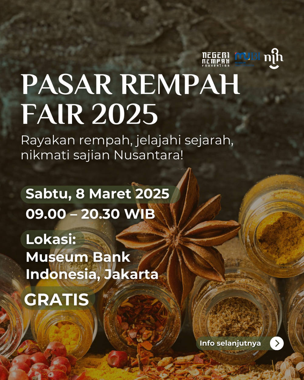 Pasar Rempah Fair 2025: Merayakan Warisan Rempah Nusantara dan Ekonomi Berkelanjutan