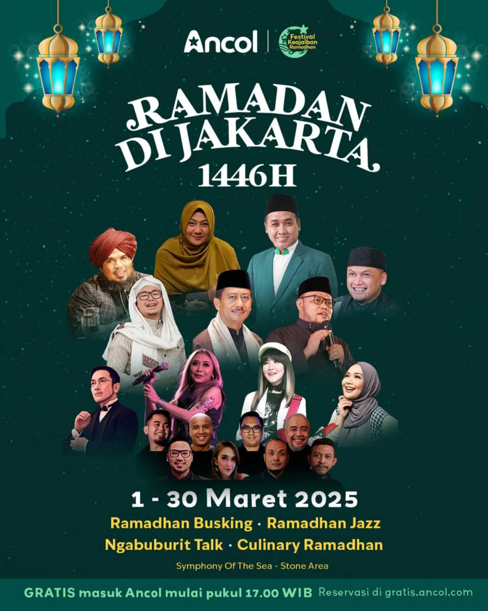 Festival Keajaiban Ramadhan Hadir di Ancol, Perpaduan Religi dan Hiburan
