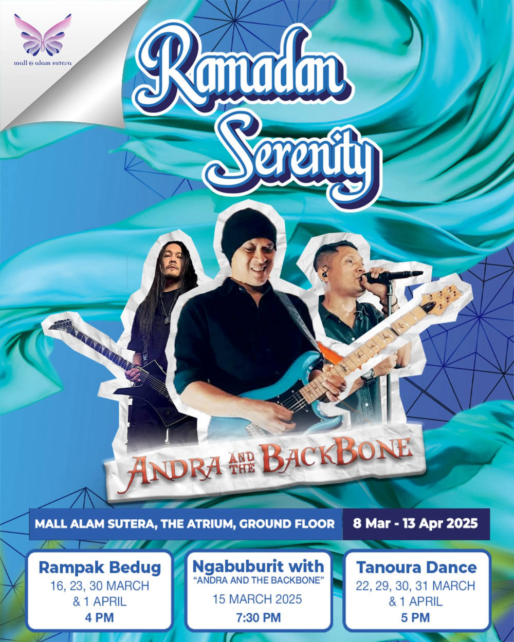 Ramadhan Serenity: Hadirkan Andra and The Backbone di Tangerang