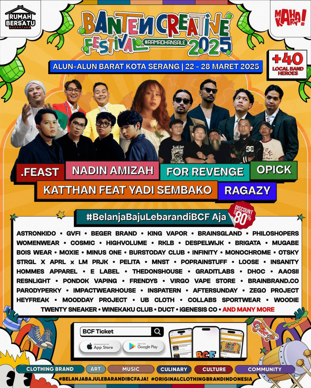 Banten Creative Fest Hadir dengan Special Ramadhan Sale 2025 di Serang