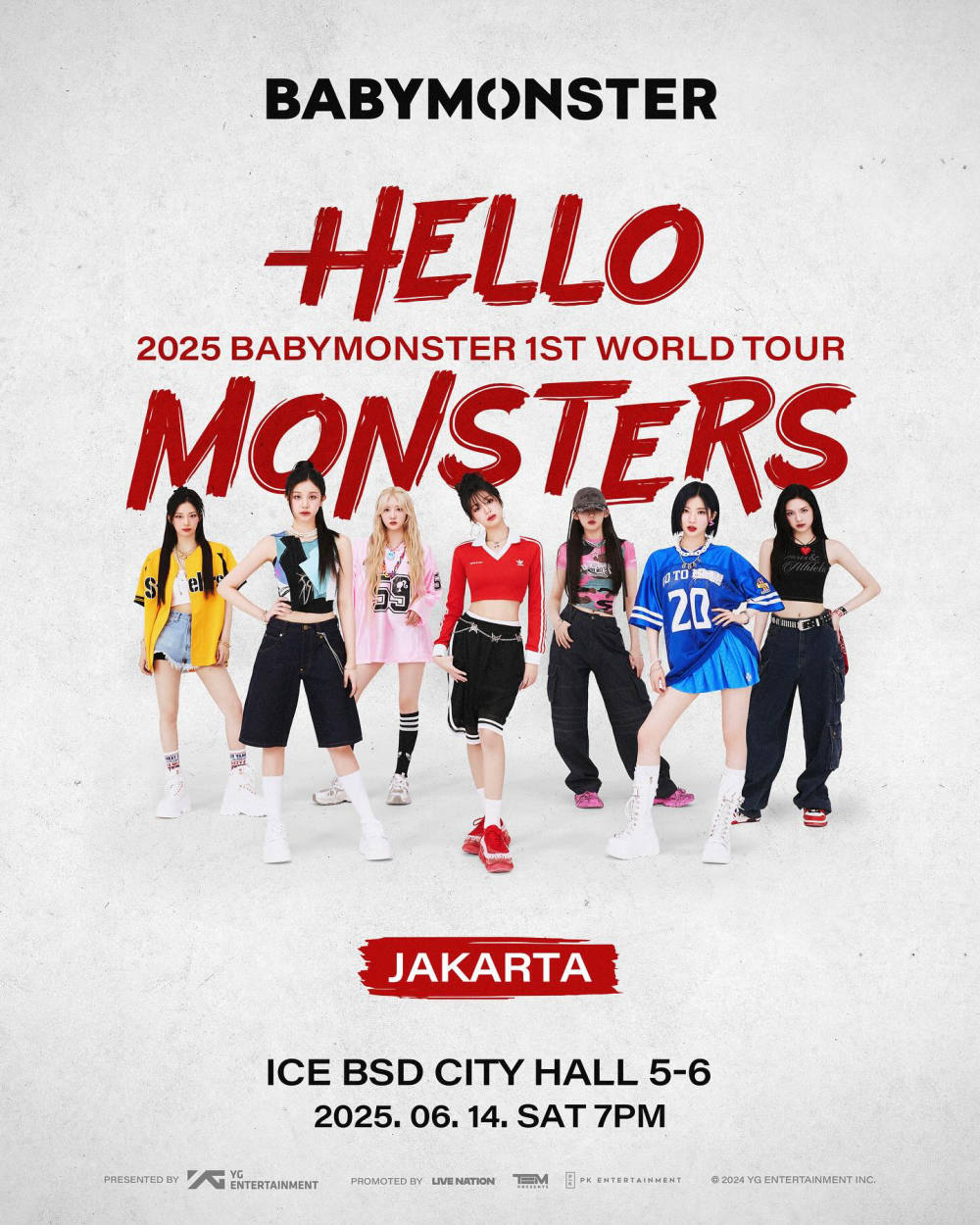 Detail 2025 BABYMONSTER 1st WORLD TOUR di Jakarta: Lokasi, Seatplan, dan Penjualan Tiket