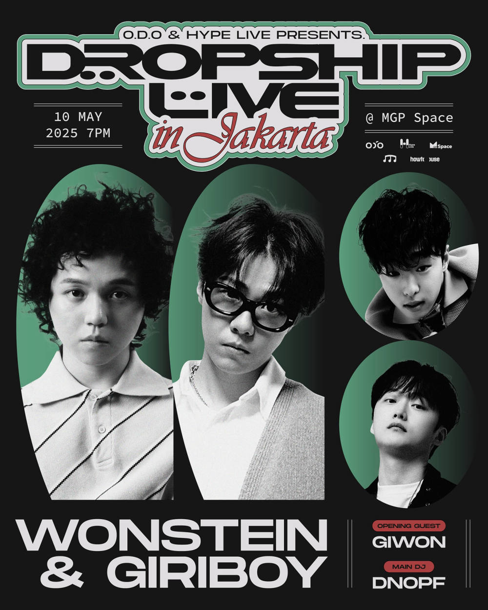 DROPSHIP LIVE di Jakarta: Konser Spektakuler dengan WONSTEIN, GIRIBOY, Giwon, dan DNOPF