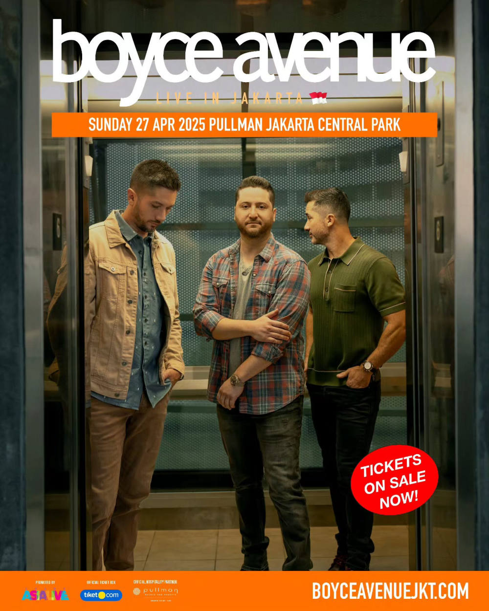 Boyce Avenue Siap Kembali Menyapa Penggemar di Jakarta