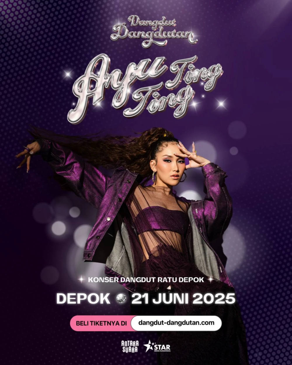 Konser Perdana Ayu Ting Ting: Rayakan 19 Tahun Berkarya di Depok