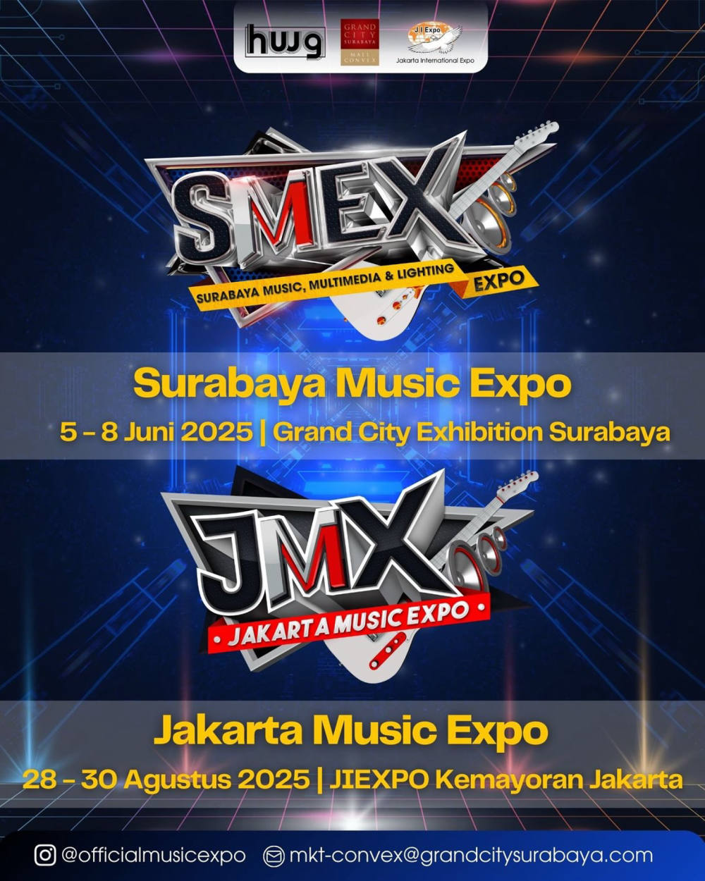 Music Expo Terbesar Indonesia Hadir di Dua Kota Tahun Ini