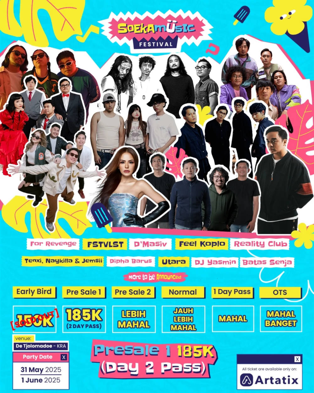 Soeka Music Festival 2025 Siap Guncang De Tjolomadoe dengan Lineup Musik Penuh Energi