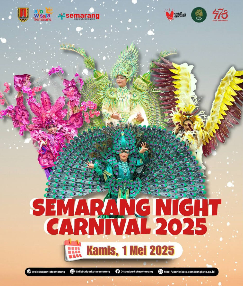 Semarang Night Carnival 2025 Usung Tema “Perisai Nusantara”