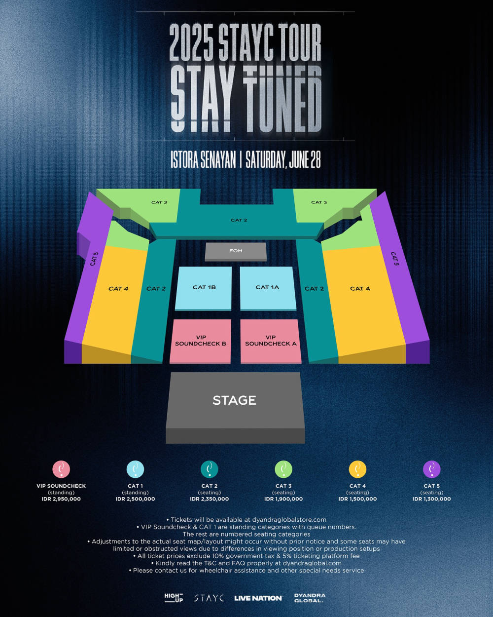 Promotor Umumkan Harga Tiket Konser STAYC di Jakarta, Penjualan Dibuka 8 April