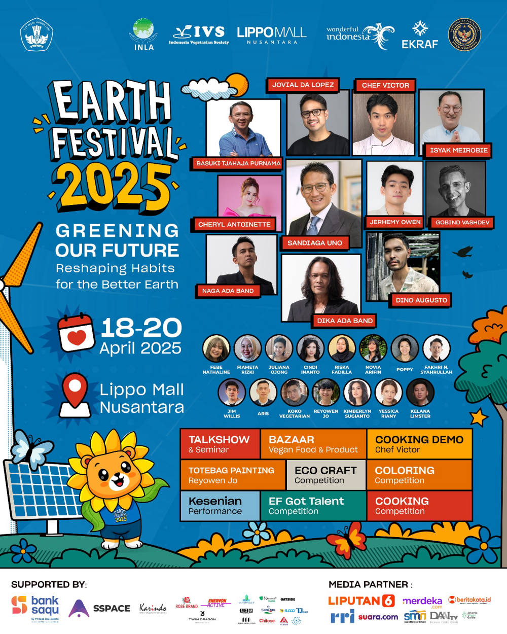Earth Festival 2025: Edukasi Lingkungan dengan Sentuhan Hiburan di Lippo Mall Nusantara