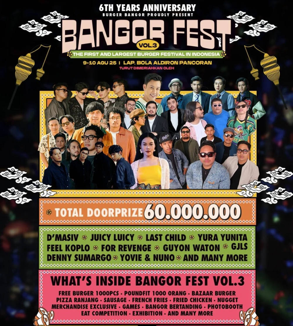 Bangor Fest Vol. 3 Siap Digelar di Jakarta, Usung Perpaduan Musik, Komunitas, dan Aktivitas Sosial