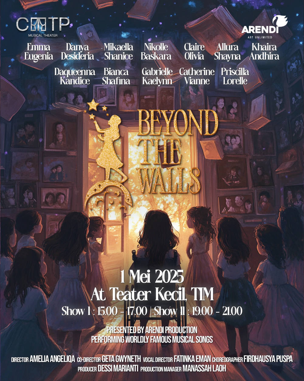 Musikal “Beyond The Walls” Siap Tampil di Taman Ismail Marzuki, Angkat Kisah Perjuangan Bangkit dari Masa Lalu