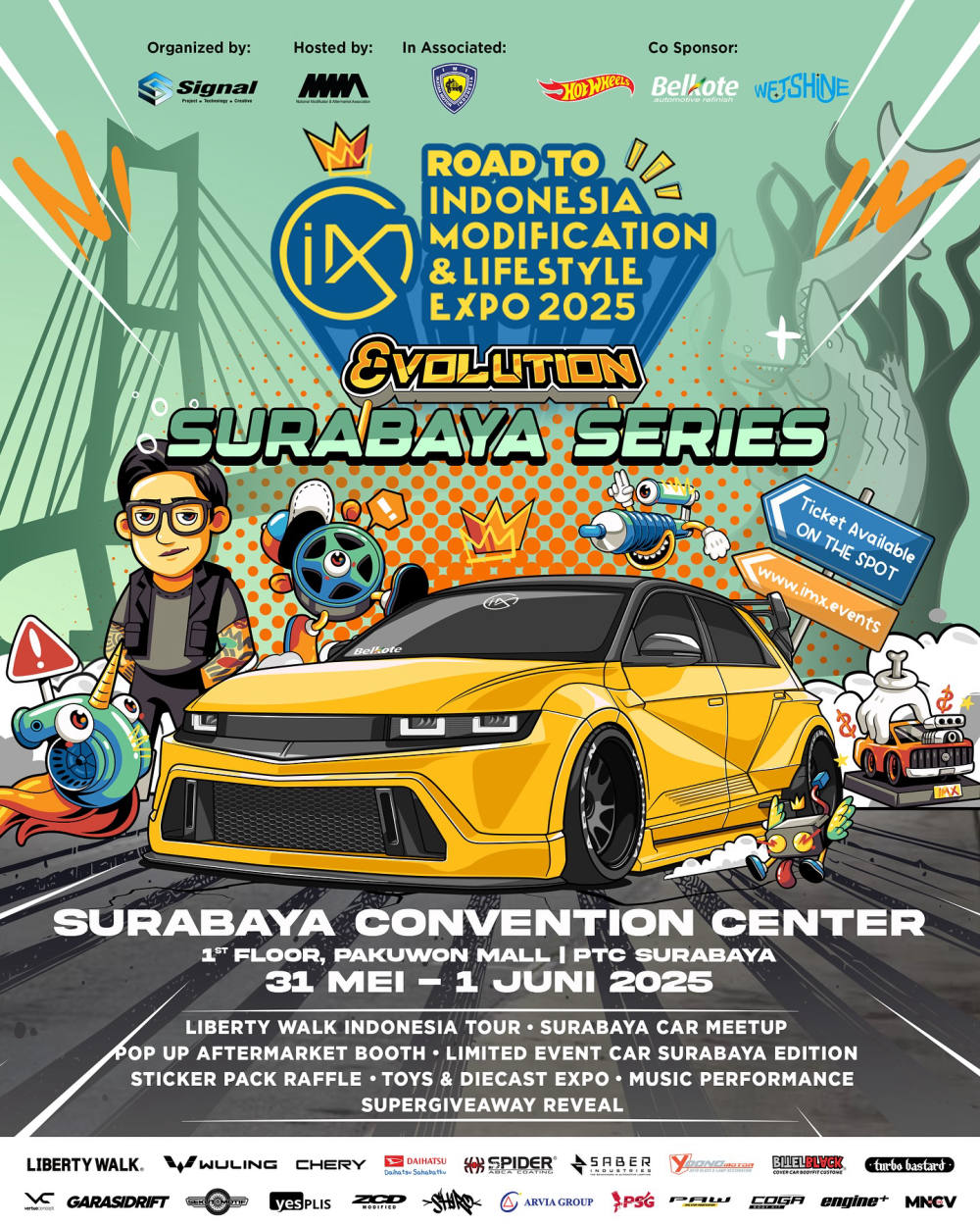 Indonesia Modification & Lifestyle Expo 2025 Akan Hadir di Surabaya