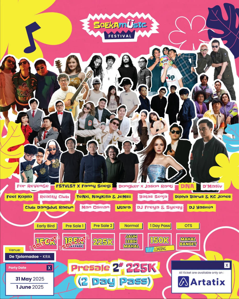 Soeka Music Festival 2025 Akan Hadir di De Tjolomadoe