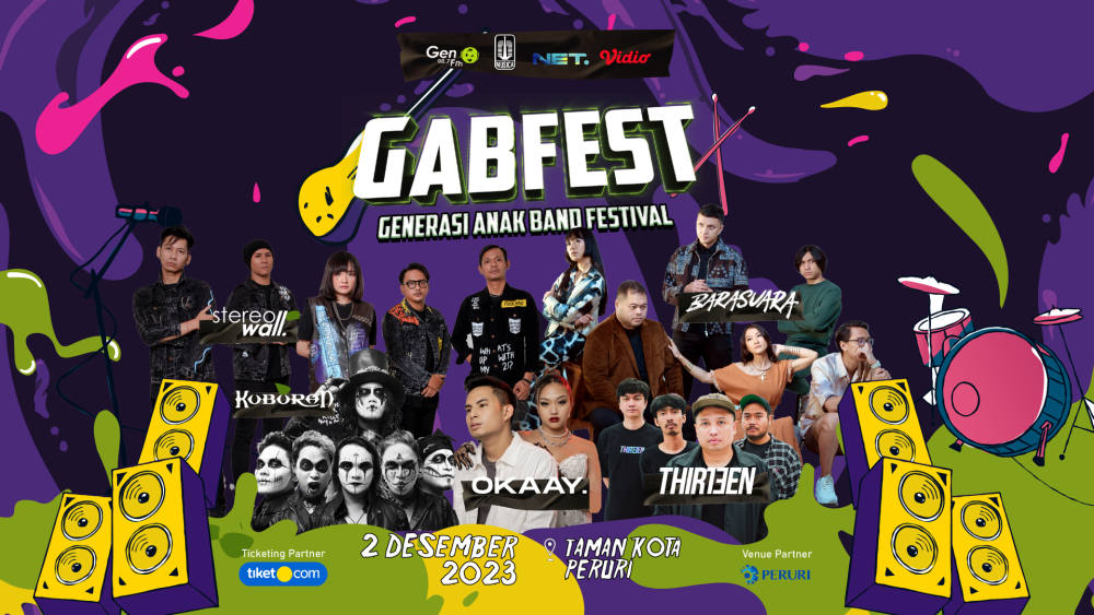 GABFEST 2023 di Taman Kota Perum Peruri, Jakarta