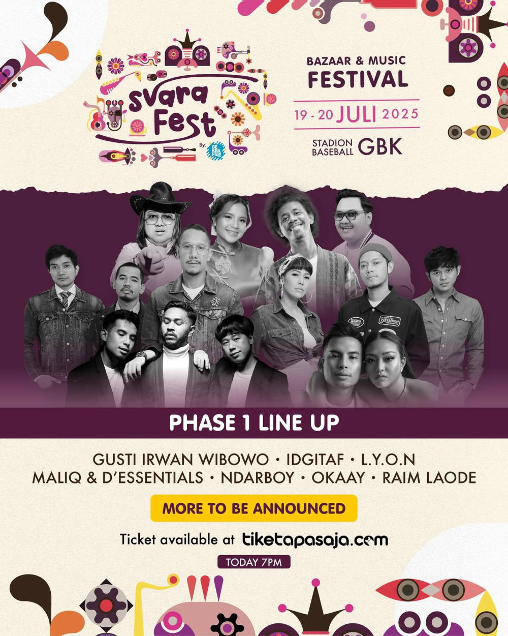 SvaraFest 2025 Siap Digelar di GBK, Hadirkan Deretan Musisi Nasional