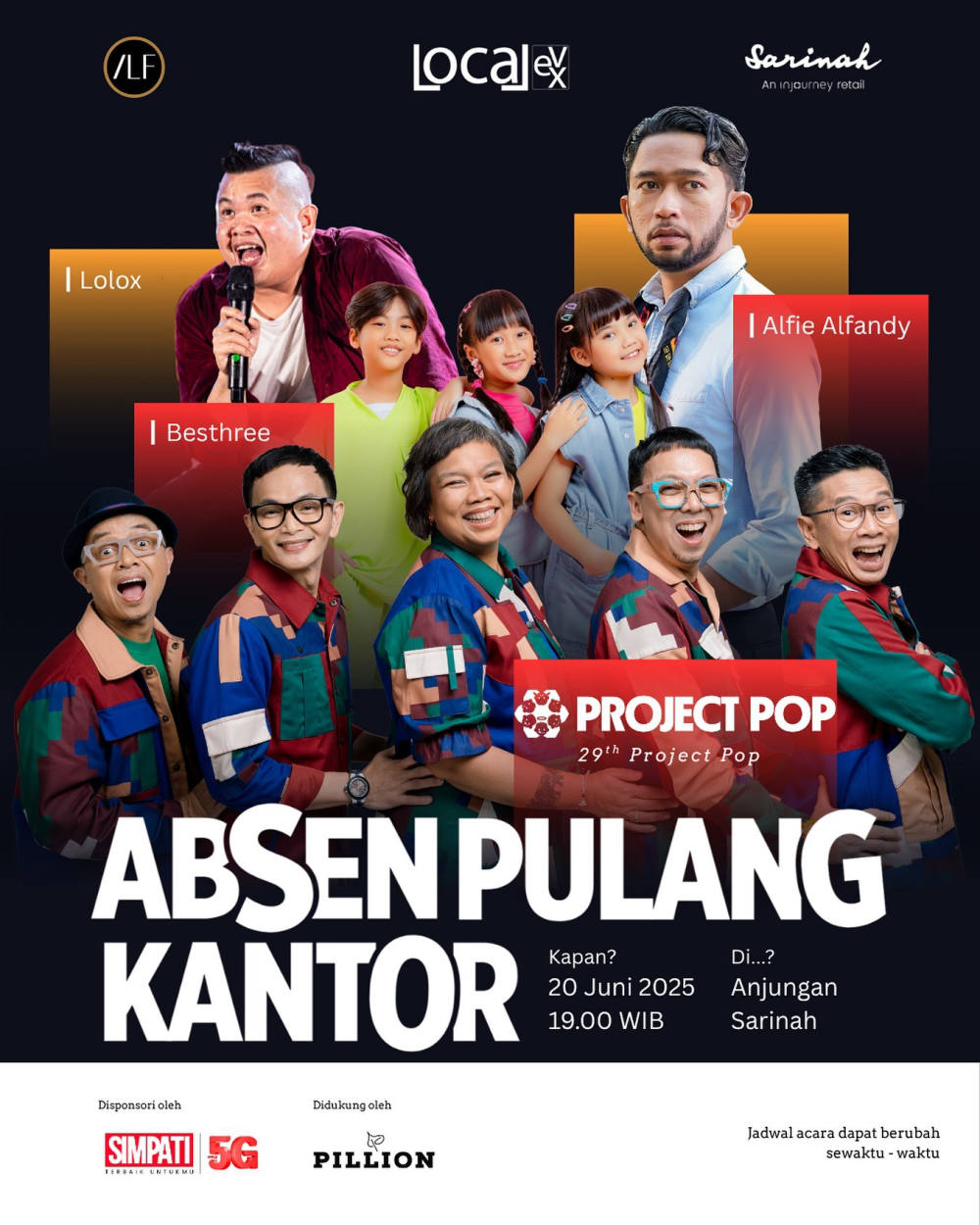 Showcase Gratis Project Pop Siap Digelar di Sarinah