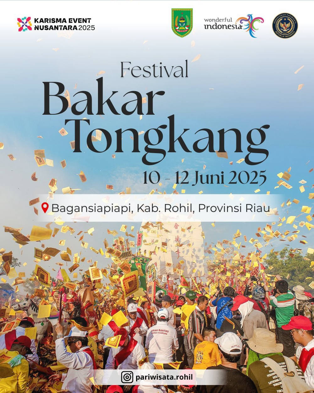 Festival Bakar Tongkang 2025 Siap Digelar di Bagansiapiapi, Riau