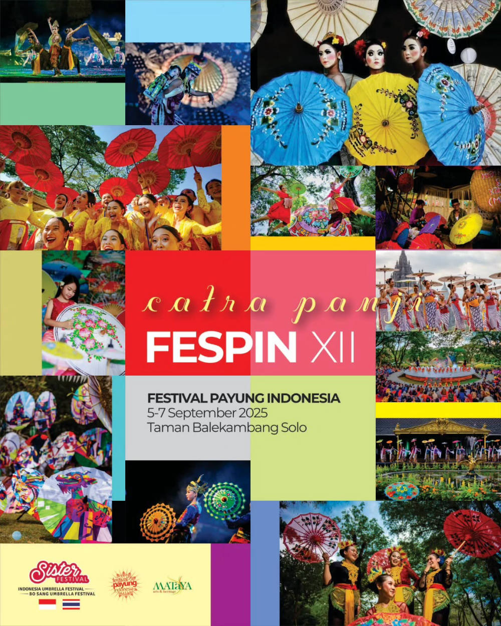 Festival Payung Indonesia XII Siap Digelar di Solo September Mendatang