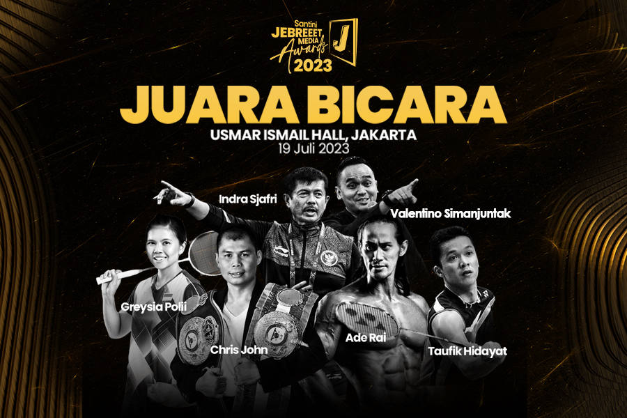 JebreeetMedia Menghadirkan “Sang Juara Bicara”: Acara Inspiratif Bersama Para Tokoh Olahraga Terkenal di Jakarta