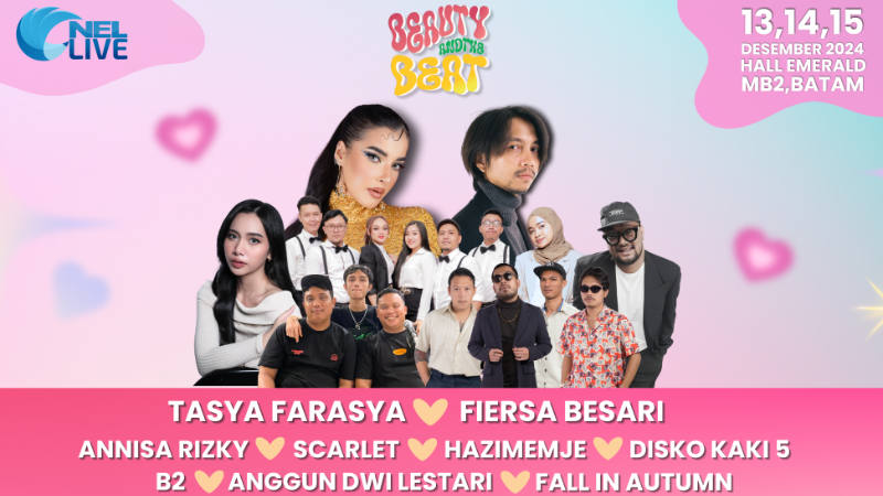 Beauty and The Beat Hadir di Batam: Perpaduan Pameran Kecantikan dan Konser Musik