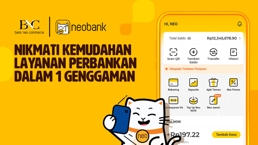Strategi Bank Neo Commerce di Bisnis Bank Digital