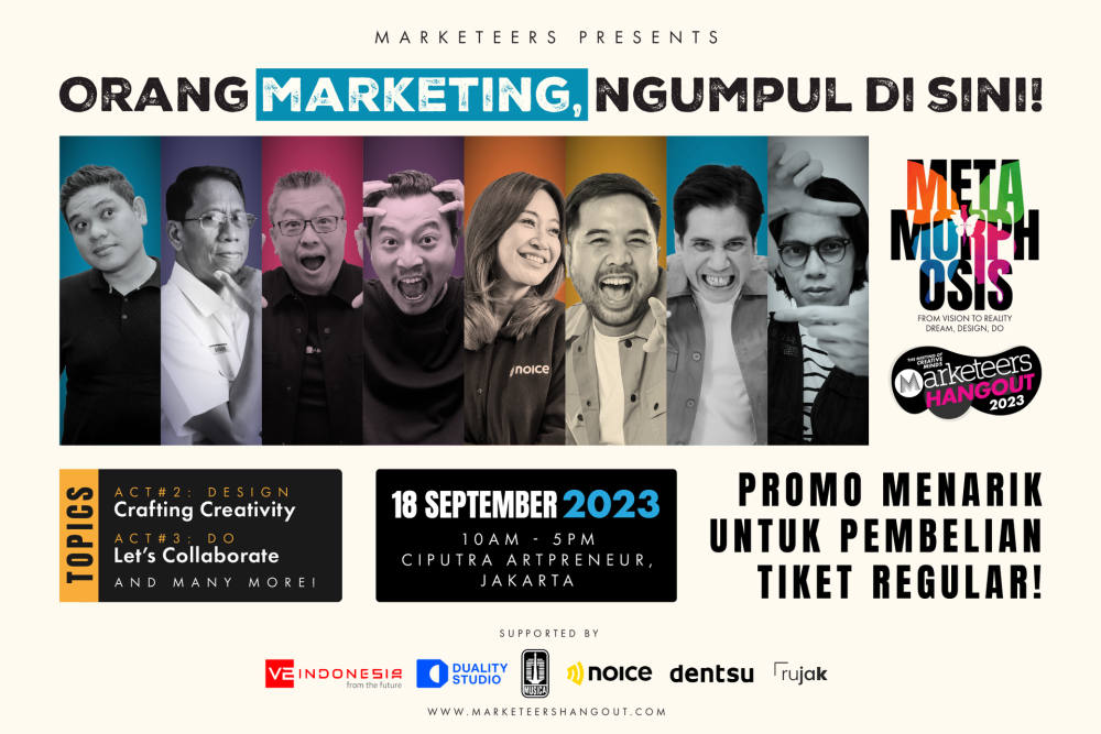 Marketeers Hangout 2023: Wadah Inspirasi dan Inovasi bagi Para Pemasar Kreatif Marketeers Hangout 2023: Wadah Inspirasi dan Inovasi bagi Para Pemasar Kreatif